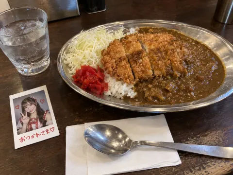 カレーとチェキ